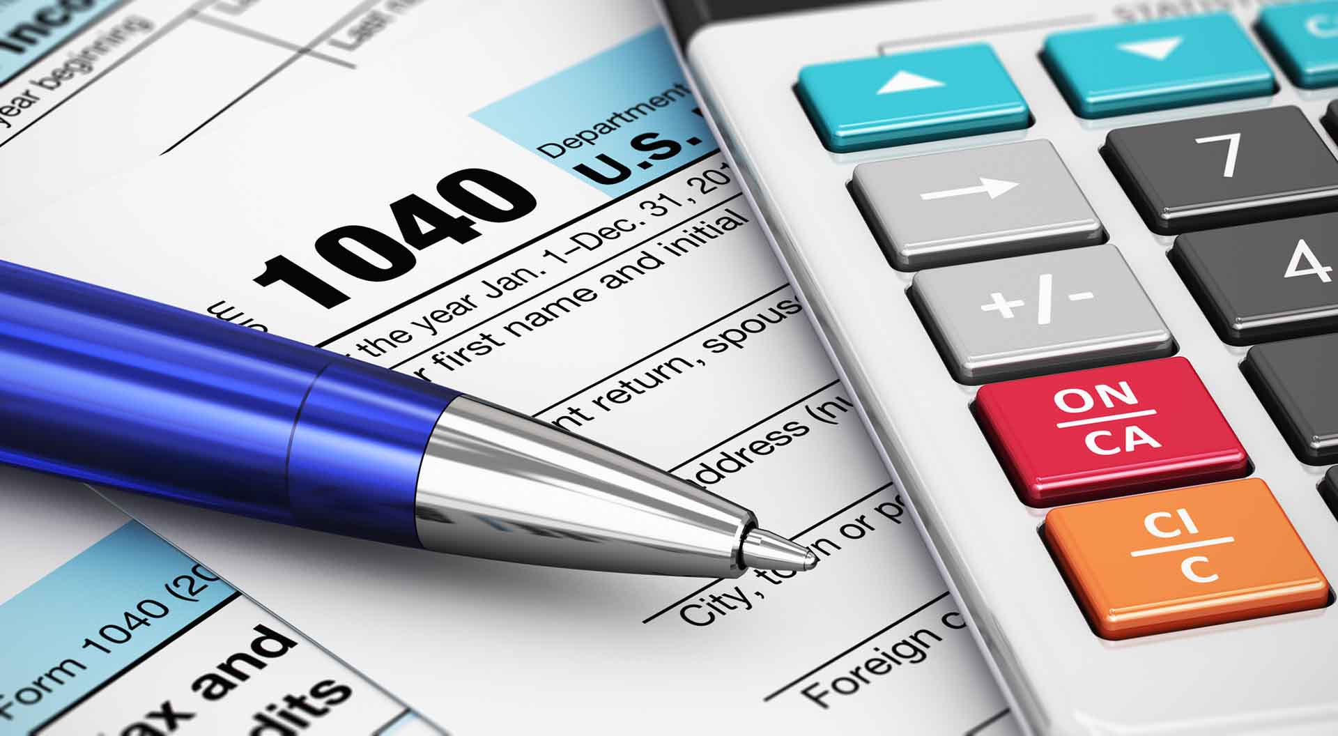 1040 US Tax Form
